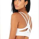 Alo Yoga  Airbrush Suspension Sports Bra White Size M Photo 7