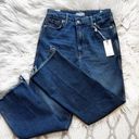 Good American NWT  Good Curve Straight Crossover Jeans In Indigo 125 Photo 6