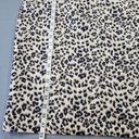 Krass&co 9& Womens Dress Size S Tan Midi Preppy Leopard Sleeveless Shift Round Neck Zip Photo 6