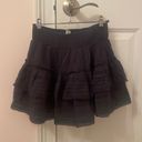 American Eagle  Rock n’ Ruffle skirt in black! Size XS! Photo 1