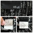 FATE. By LFD Black White Tweed Fringe Detail Cardigan Blazer Size Small Photo 8