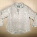 Simply Southern  Sherpa Fleece Pullover Gray Women's Medium Sweater Photo 0