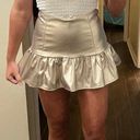 idem Ditto Gold Mini Skirt Photo 1