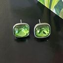 Swavorski Swarovski Elements 5 Carat Peridot Hypoallergenic Stud Earrings  Photo 0