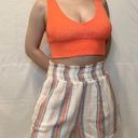 Urban Outfitters NWT  Out From Under Terry Coral Crop Tank - M Photo 2