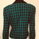 Christian Dior Vintage 90’s The Suit Plaid Jacket Photo 8