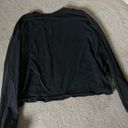 Brandy Melville Cropped Venice Tee Shirt Long Sleeve Photo 1