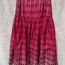 Coldwater Creek  Maxi Jacquard acid wash print damask paisley pink & white skirt Photo 0