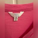 Bubblegum Size medium pink bright  knit scoop neck blouse shirt Photo 4