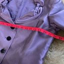 Adrianna Papell Lavender elegant blouse size 8 Photo 6