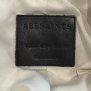 ALLSAINTS  Belfern Leather Biker Jacket Size US/4 Photo 5