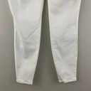 Spanx White High Waisted Shaping Stretch Denim Ankle Skinny Jeans NEW Photo 9