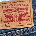 Levi’s NWT Levi's 501 Womens High Rise Frayed Raw Hem Button Fly Shorts Plus Size 20W Photo 9