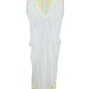Free People Movement NEW  Morning Rise Ivory Embroidered Neon Onesie Jumpsuit XS Photo 0