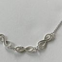 infinity Charm Choker Necklace Photo 0