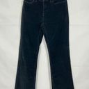 J.Jill  Corduroy Black Mid-Rise Pants Size 0P Photo 0