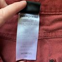 Patagonia  Brick Red Straight Leg Corduroy Pants 32 Photo 2