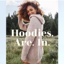 Aerie Oversized Open Road Sweater Hoodie Photo 2