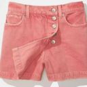 American Eagle NWOT  Outfitters Skirts  Denim Mom Skort Wild Watermelon 10 Photo 0