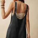 SheIn Bohemela Vacation Black Denim Backless Romper, Size 8/10 Photo 4