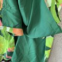 Eliane Rose  Women's XL Tropical Floral Side Slits Adjustable Strap Blouse Top Photo 6