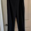 Lulus NWT Lulu’s Kick It High Waist Trouser Pants Black Photo 4