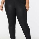 NYDJ Woman’s  Coated Legging Pants Black X-large Photo 0