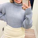 Emory park Grey Turtleneck Sweater  Photo 0