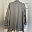 Anne Klein  cardigan - silver gray - size medium Photo 3