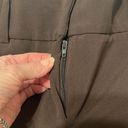 Krass&co NWOT NY& sz 12 average brown stretchy zip front pants Photo 1