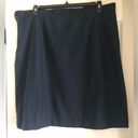 Lands'End Land’s End Navy School Uniform Skirt Size 18 Photo 3