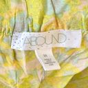 Abound NWT  Yellow Floral Skirt in Pink Multi Tarry Floral - Size: 3X Photo 3