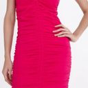 ZARA  Ruched Corset Dress in Fuchsia Photo 1