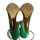 Ralph Lauren Collection Ardelisa Ayers Snakeskin Sandal Sz 39 green Photo 10