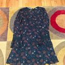 Xhilaration Y2K Peasant Bohemian Paisley Print Long Sleeve Dress Size Medium Photo 0