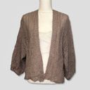 Wild Fable NWT Dusty Rose Pink Purple Open Knit Front Cardigan Shrug New Photo 3