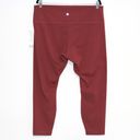 Lululemon  Wunder Under HR Tight 25" Mulled Wine Size 18 NWT Photo 4