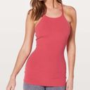 Lululemon  Sun Setter Nulu Tank Vintage Rose 4 Photo 1