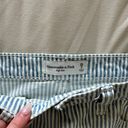 Abercrombie & Fitch Abercrombie Striped Denim Mini Skirt Photo 5