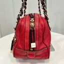 Gucci  Cruise Red Leather Chain Shoulder Bag Photo 2