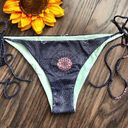 Tavik swim TAVIK JAX YOKOTA FLORAL Side Tie Bikini Bottoms LARGE Photo 2