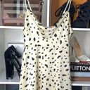 ASTR  The Label Sasha Cowl Neck Leopard Print Satin Mini Spaghetti Slip Dress Photo 0