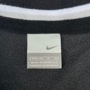 Nike Vintage 90s  Velour Black White Zip Up Jacket Photo 4