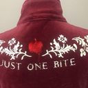 Disney Snow White  velour “Just One Bite” jacket Photo 8