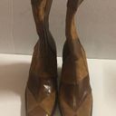 Glamour Brown Heel Boots Size 7 Photo 0