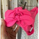 Juicy Couture Authentic  Y2K Pink Barbiecore Tie Back Two Piece Padded Bikini S/M Photo 6