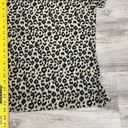 Blooming Jelly Tan & Black Leopard Print Short Sleeve Women’s T-Shirt Size Large Photo 7