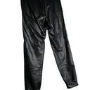 Commando  vegan leather jogger pants size medium Photo 2