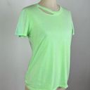 n:philanthropy  Neon Green Distressed Tee Photo 2