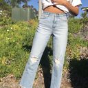 Uniqlo Distressed Straight Leg Jeans Photo 0